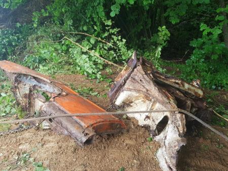 Sanacija črnega odlagališča – Banova jama 016